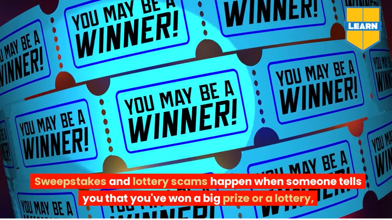 What is a Sweepstakes Scam?