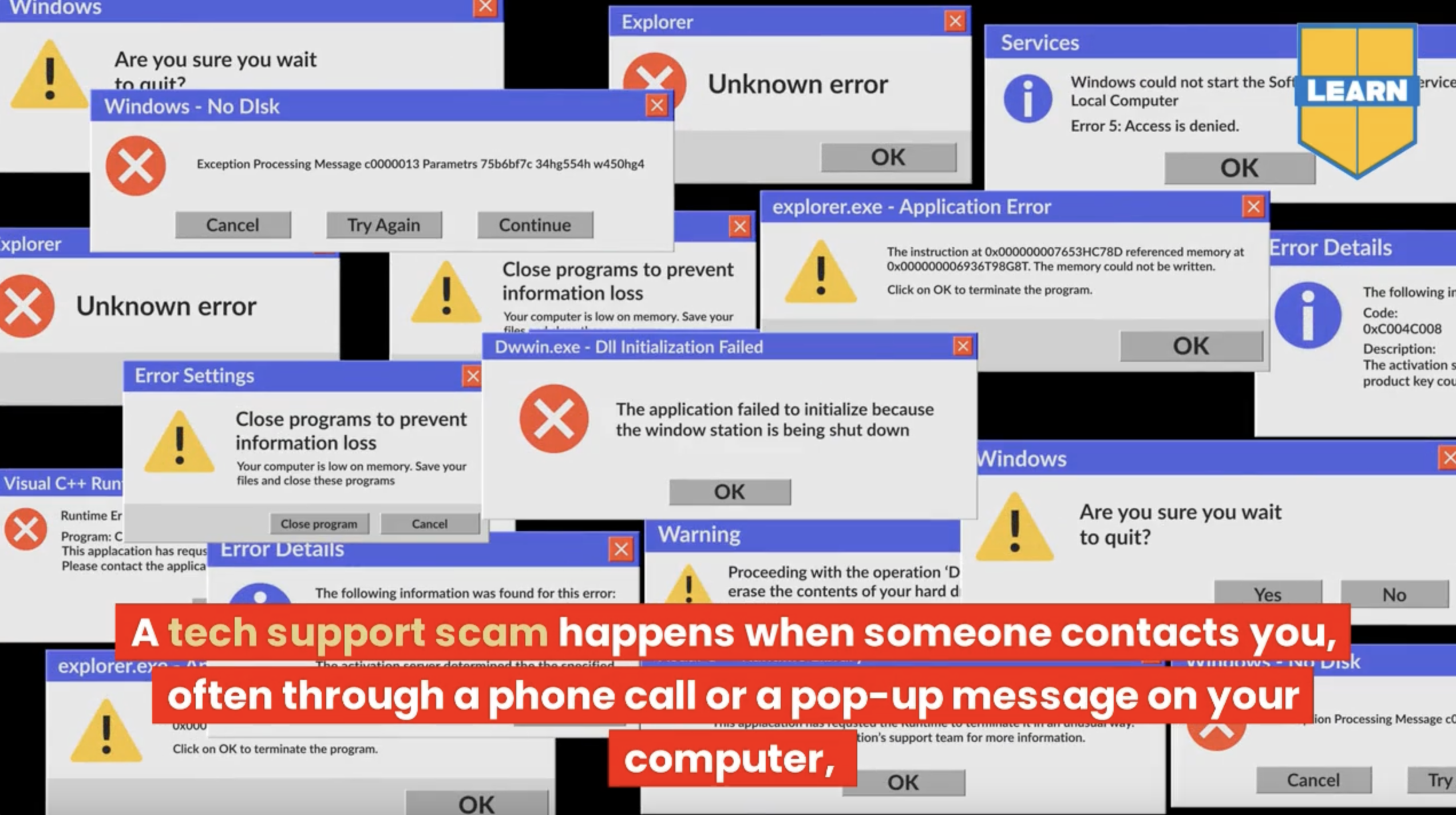 What are Tech Support Scams?