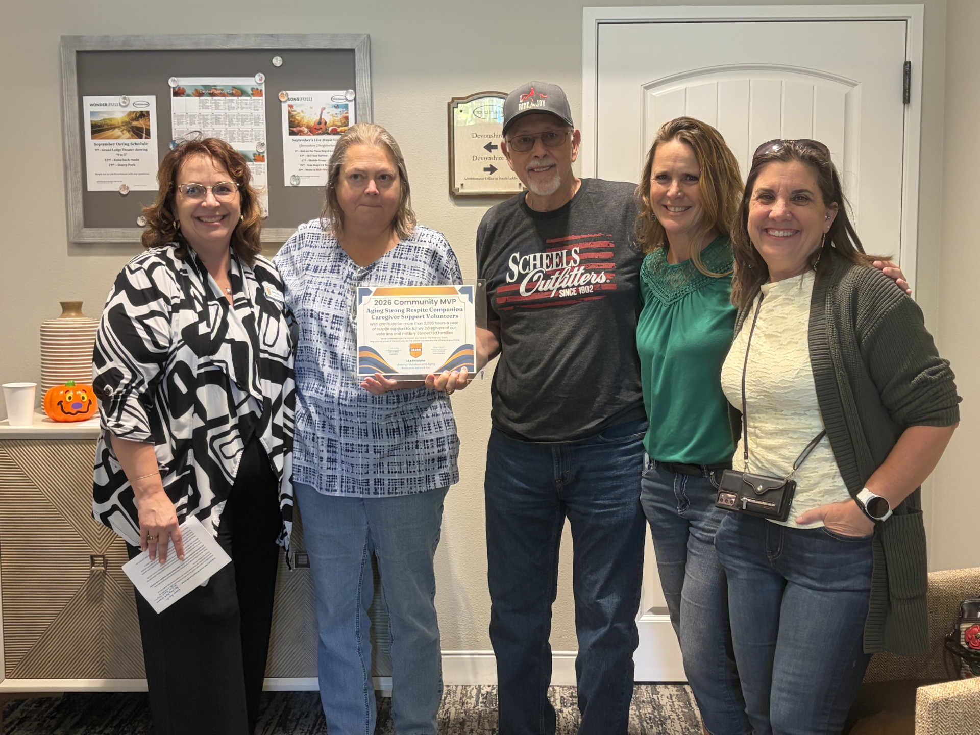Celebrating the Q4 Community MVP: Aging Strong Respite Companion volunteers