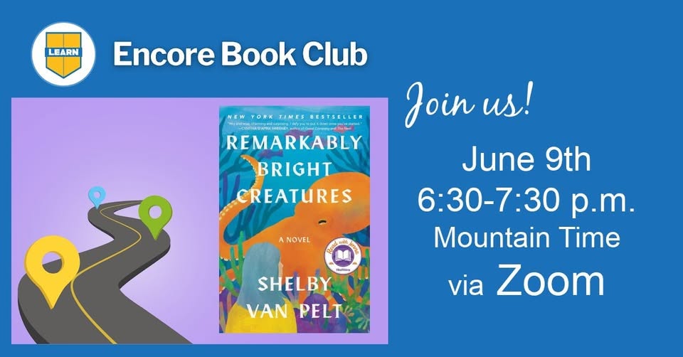 Remarkably Bright Creatures Book Club Graphic